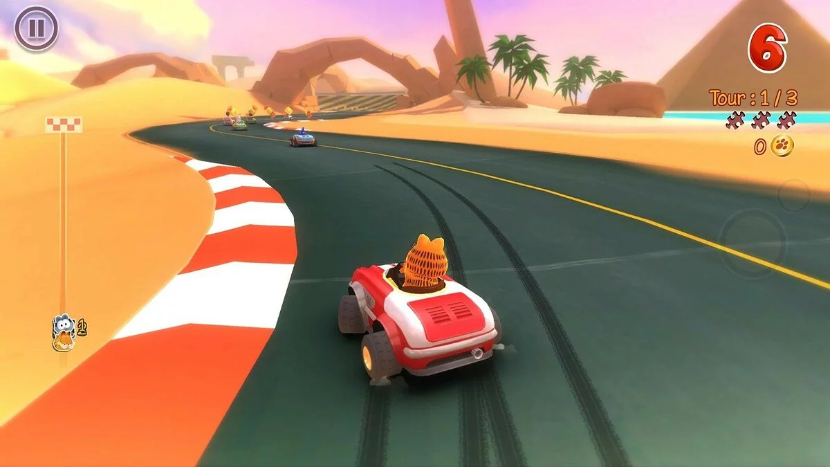 Скриншоты из Garfield Kart / Картинка 12