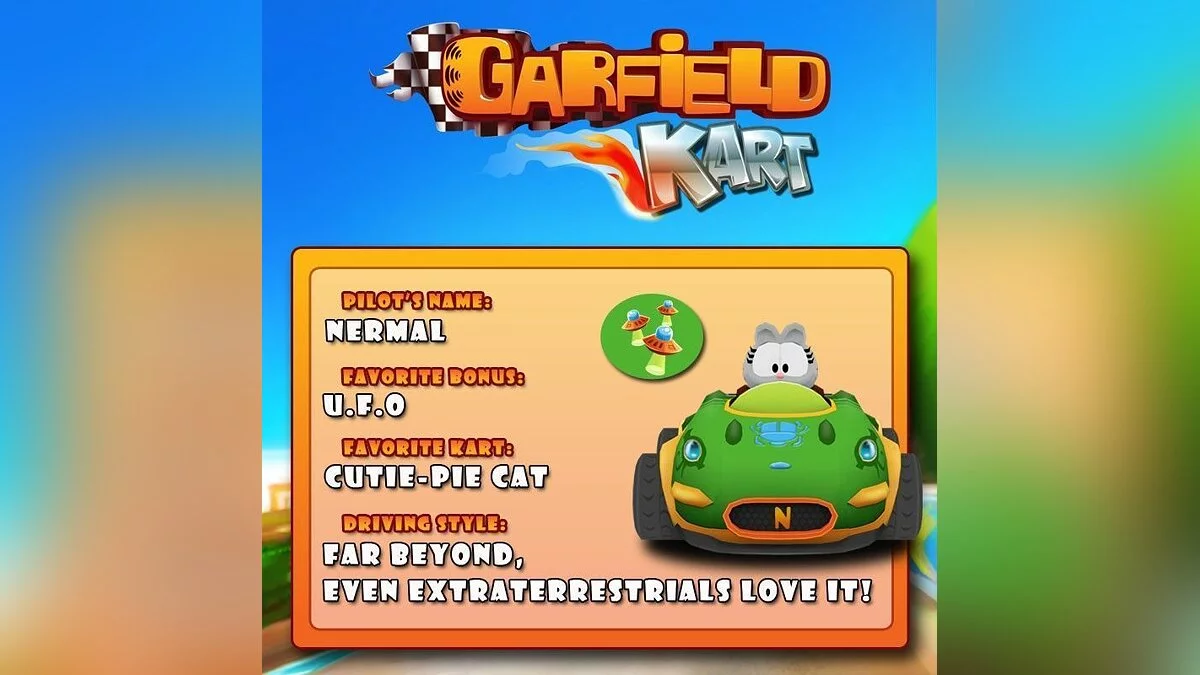 Скриншоты из Garfield Kart / Картинка 2