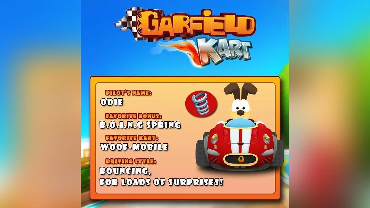 Скриншоты из Garfield Kart / Картинка 3