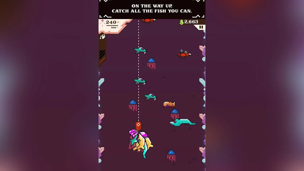 Скриншоты из Ridiculous Fishing / Картинка 6