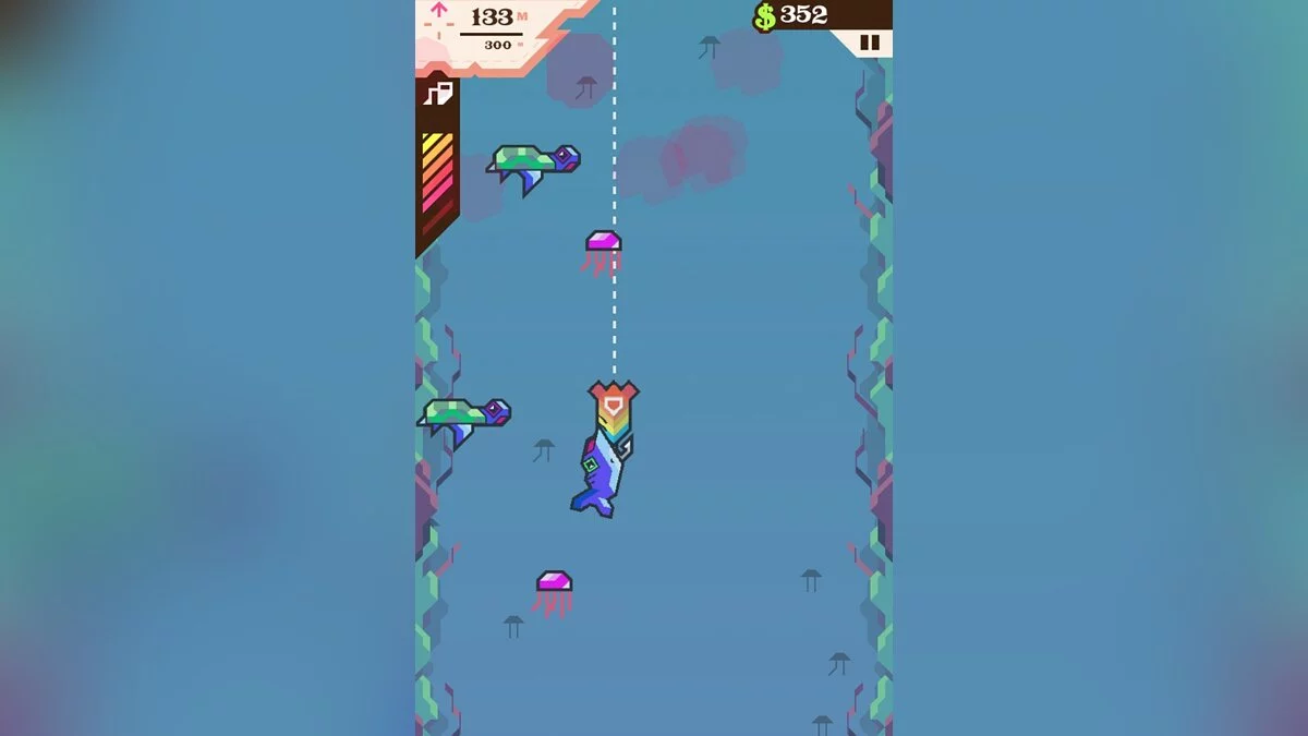 Скриншоты из Ridiculous Fishing / Картинка 13