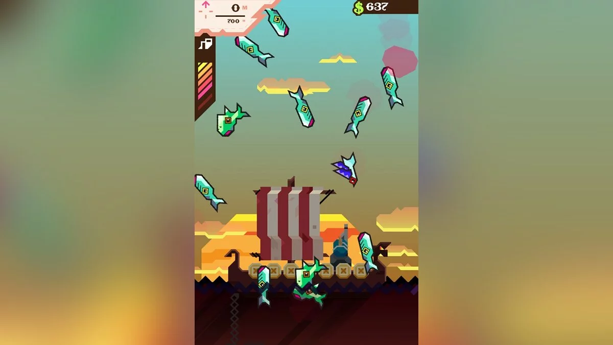 Скриншоты из Ridiculous Fishing / Картинка 15
