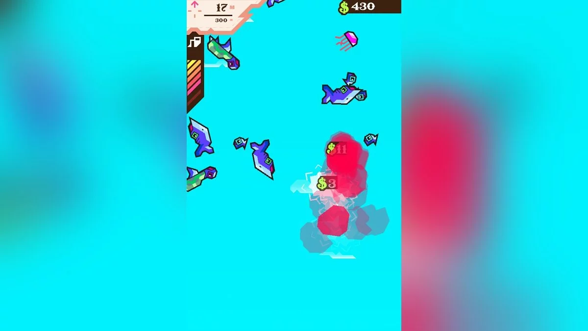 Скриншоты из Ridiculous Fishing / Картинка 16
