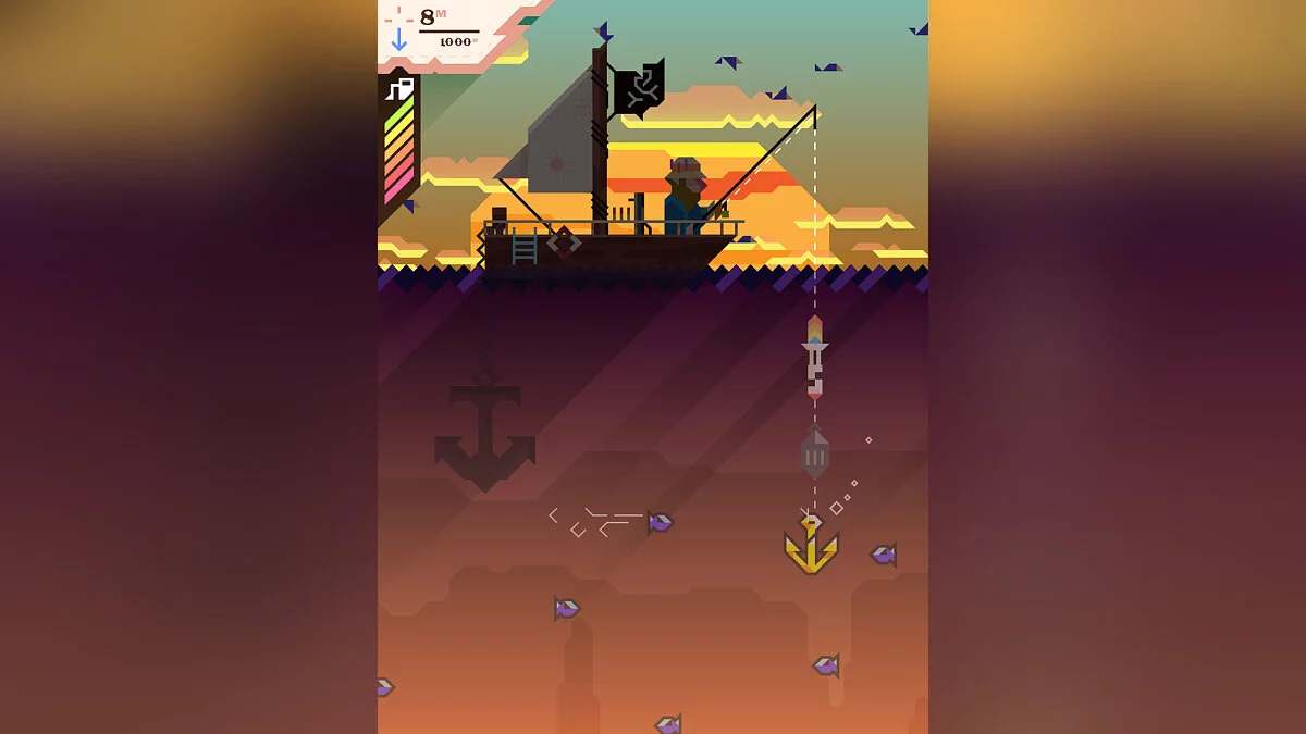 Скриншоты из Ridiculous Fishing / Картинка 1