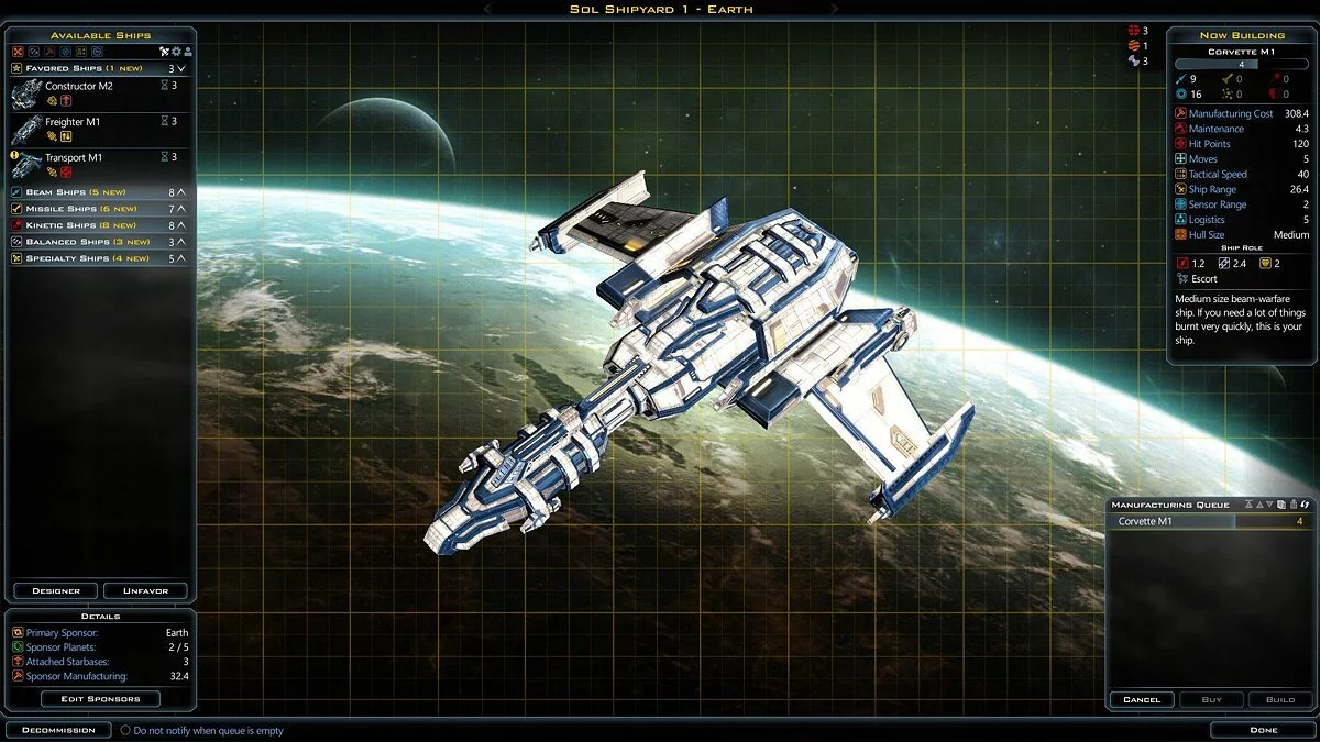Скриншоты из Galactic Civilizations 3 / Картинка 34