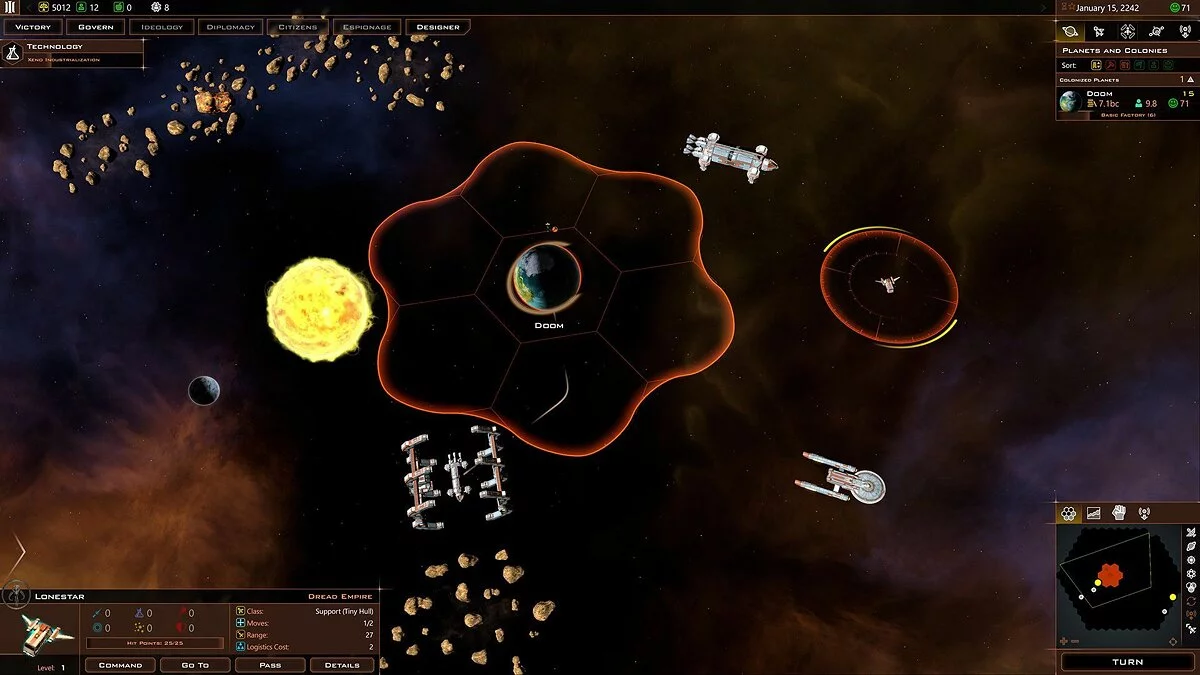 Скриншоты из Galactic Civilizations 3 / Картинка 40