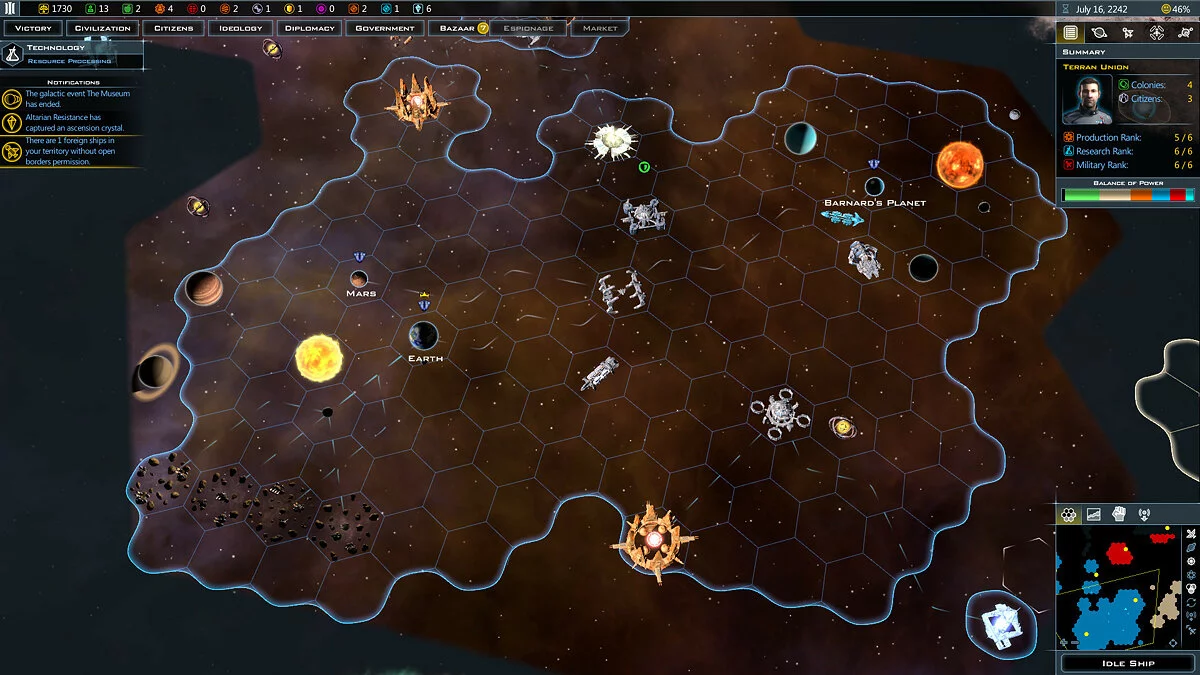 Скриншоты из Galactic Civilizations 3 / Картинка 56