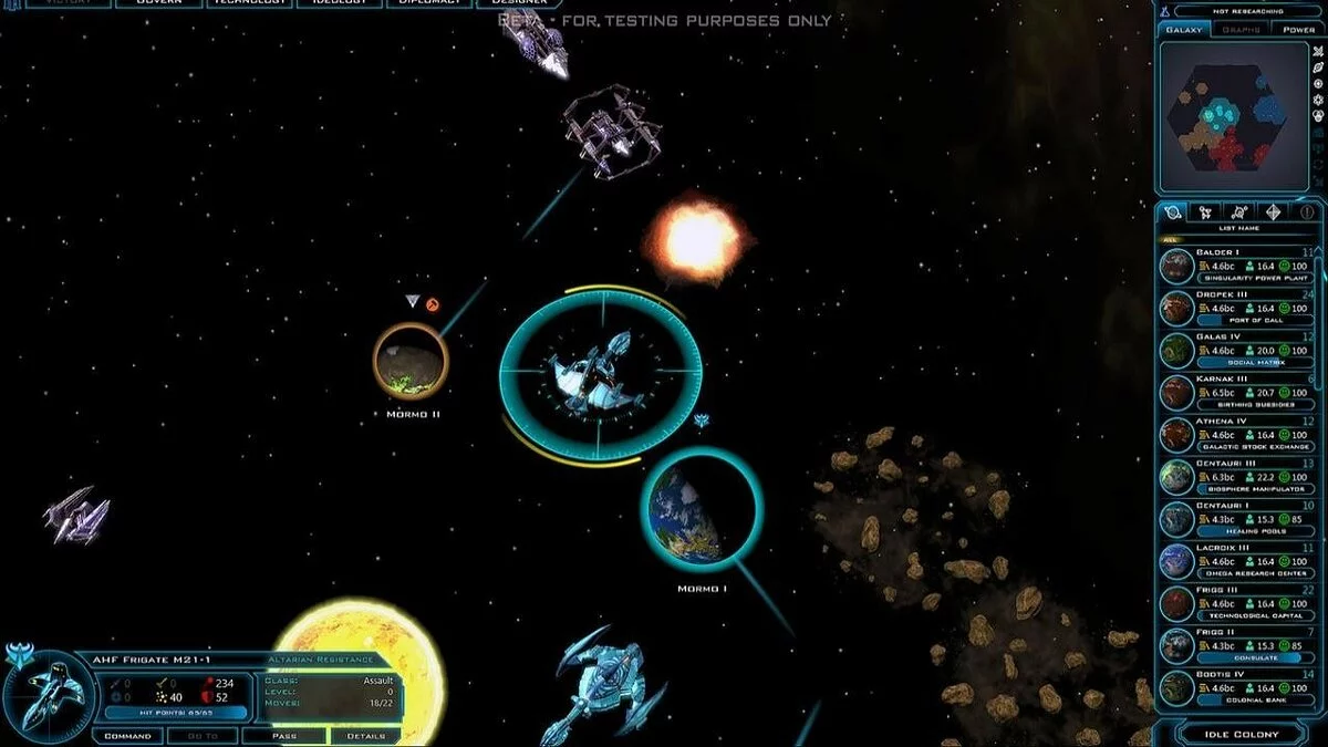 Скриншоты из Galactic Civilizations 3 / Картинка 76