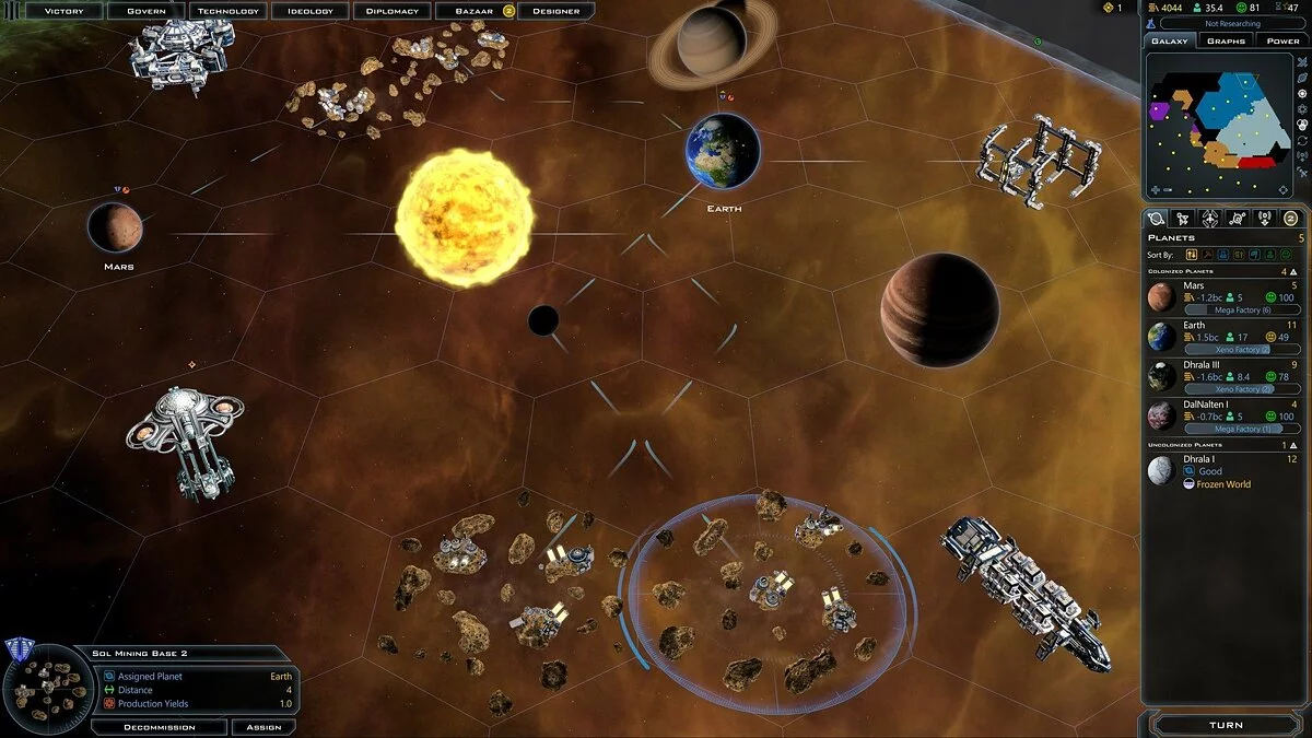 Скриншоты из Galactic Civilizations 3 / Картинка 23