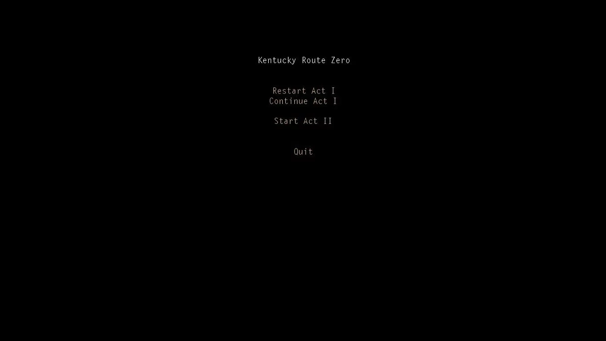 Скриншоты из Kentucky Route Zero / Картинка 19