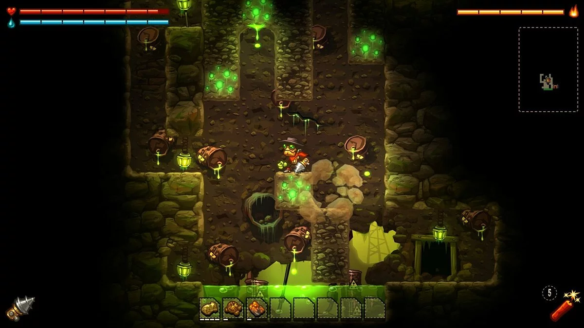 Скриншоты из SteamWorld Dig / Картинка 15