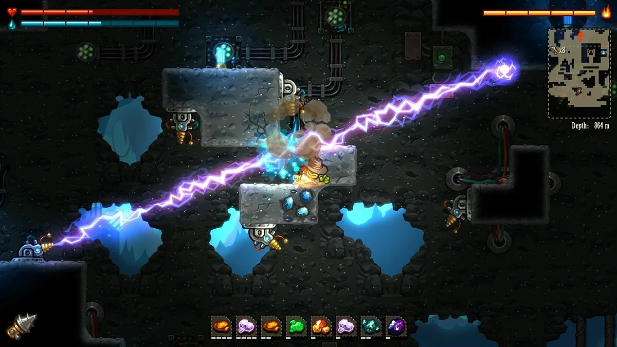 Скриншоты из SteamWorld Dig / Картинка 16