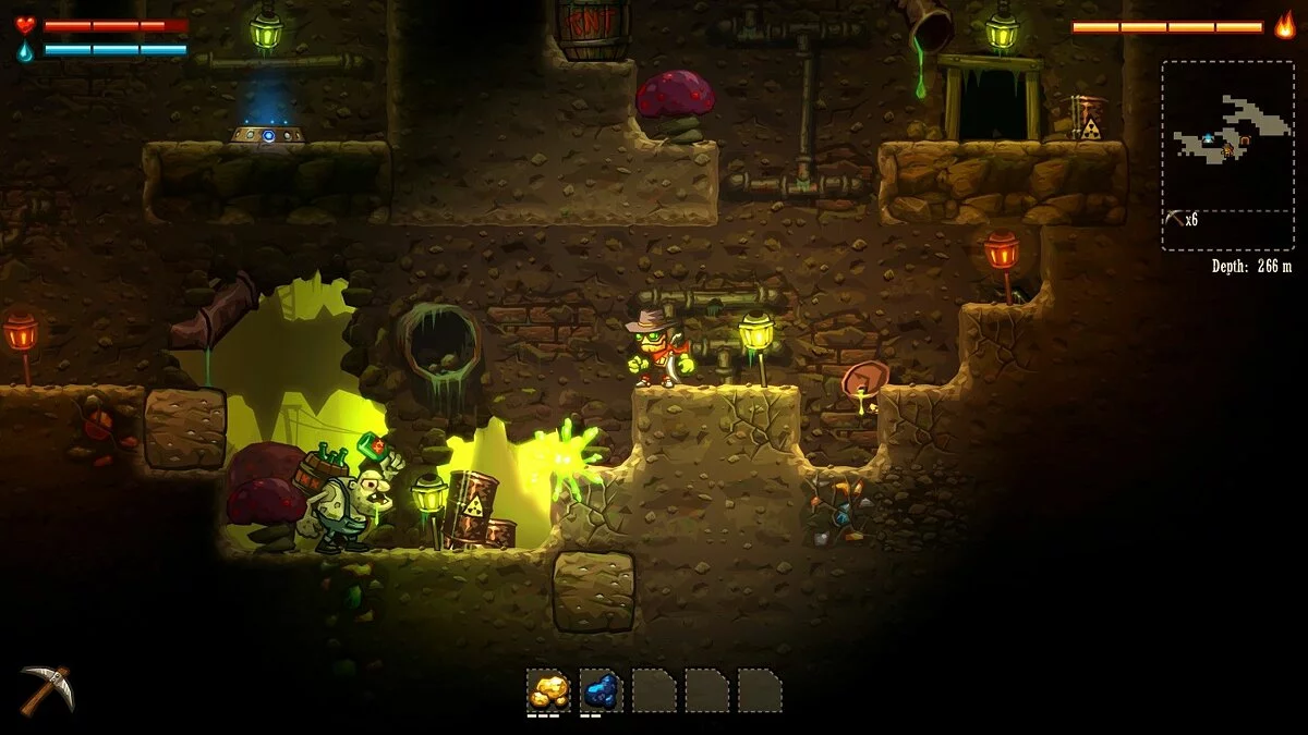 Скриншоты из SteamWorld Dig / Картинка 19