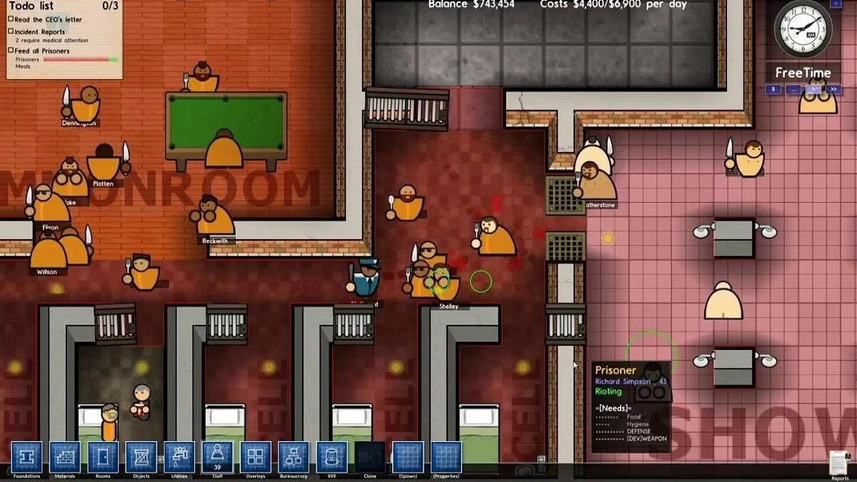 Скриншоты из Prison Architect / Картинка 58