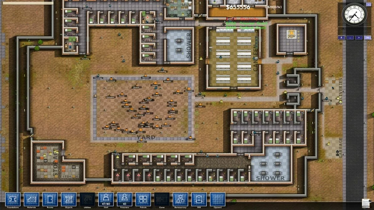 Скриншоты из Prison Architect / Картинка 1