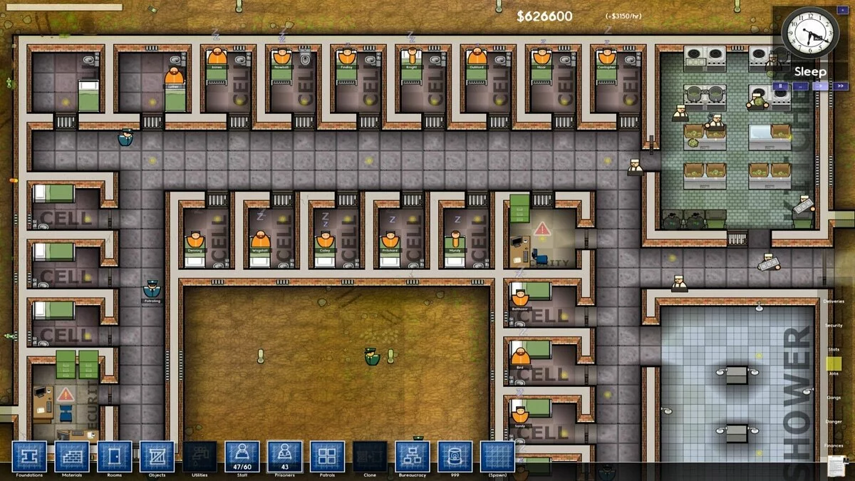 Скриншоты из Prison Architect / Картинка 5