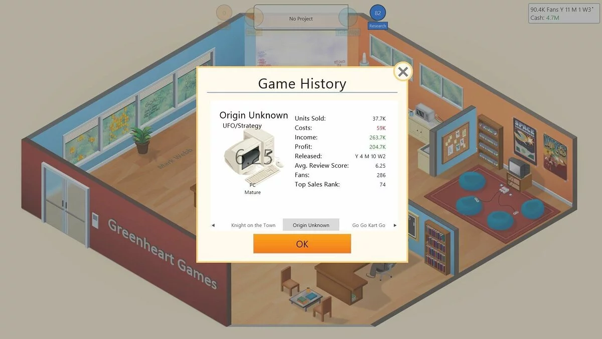 Скриншоты из Game Dev Tycoon / Картинка 4