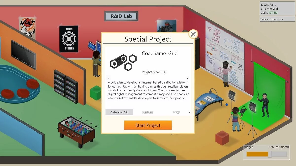 Скриншоты из Game Dev Tycoon / Картинка 3