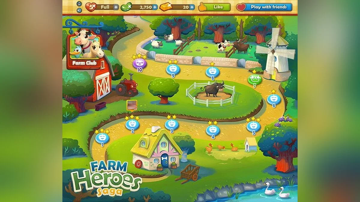 Скриншоты из Farm Heroes Saga / Картинка 28