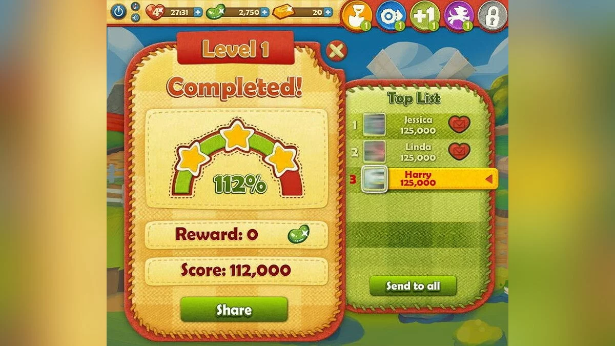 Скриншоты из Farm Heroes Saga / Картинка 38