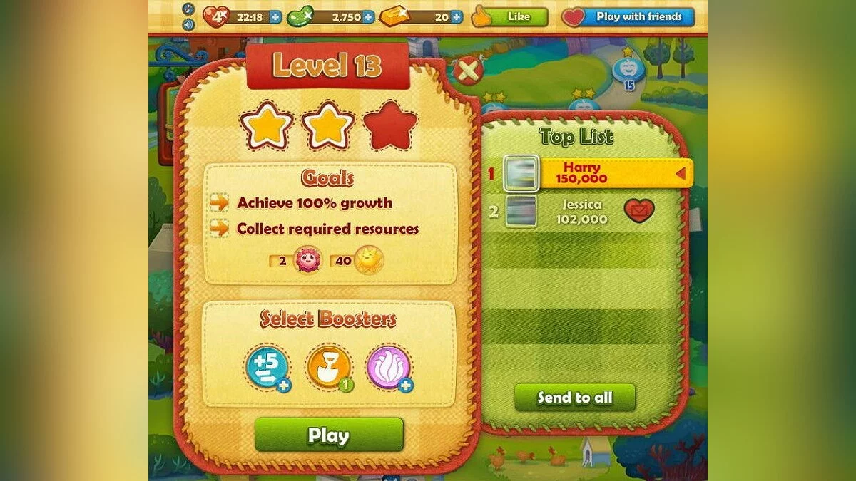 Скриншоты из Farm Heroes Saga / Картинка 47