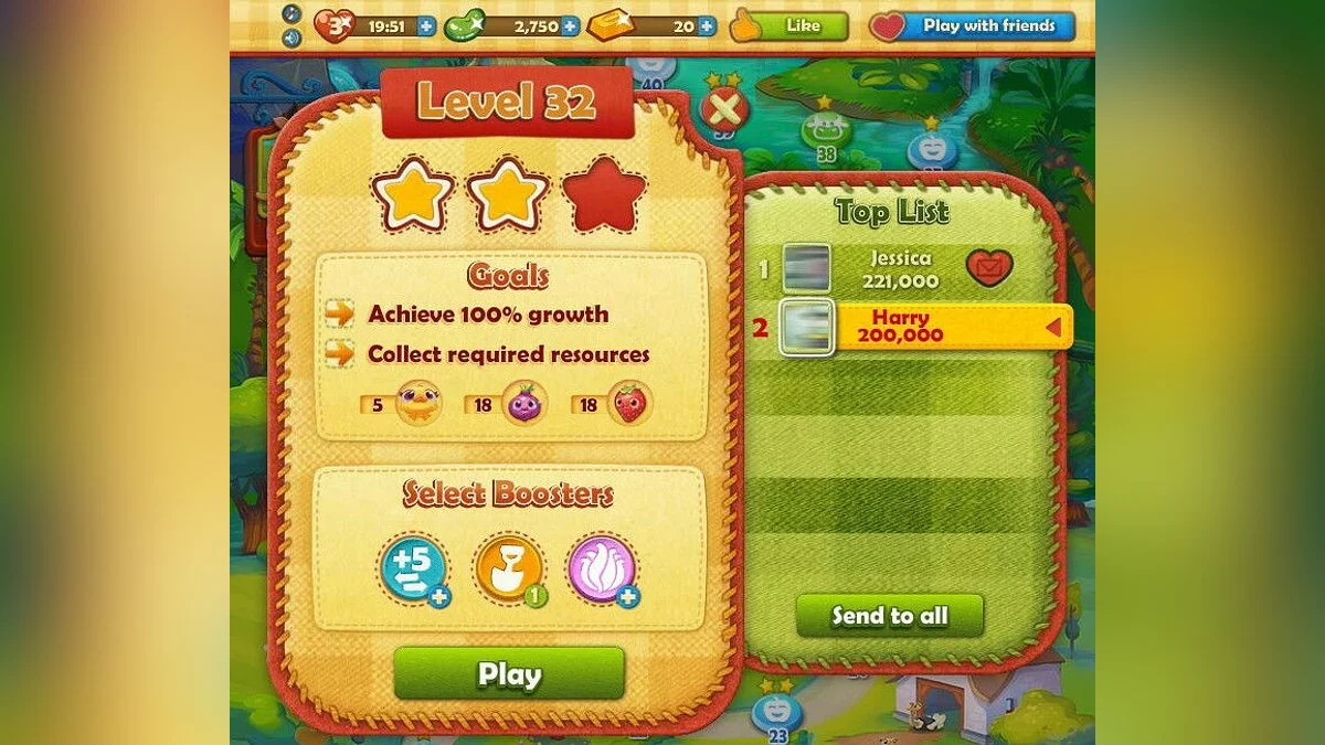 Скриншоты из Farm Heroes Saga / Картинка 50