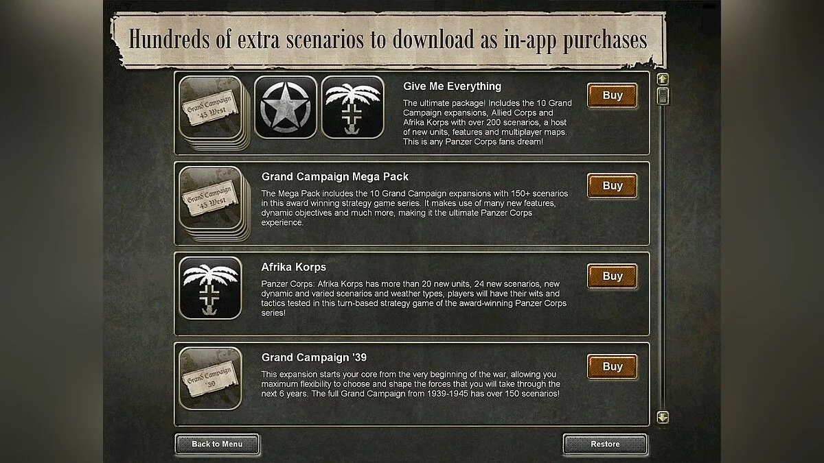 Скриншоты из Panzer Corps Wehrmacht / Картинка 3