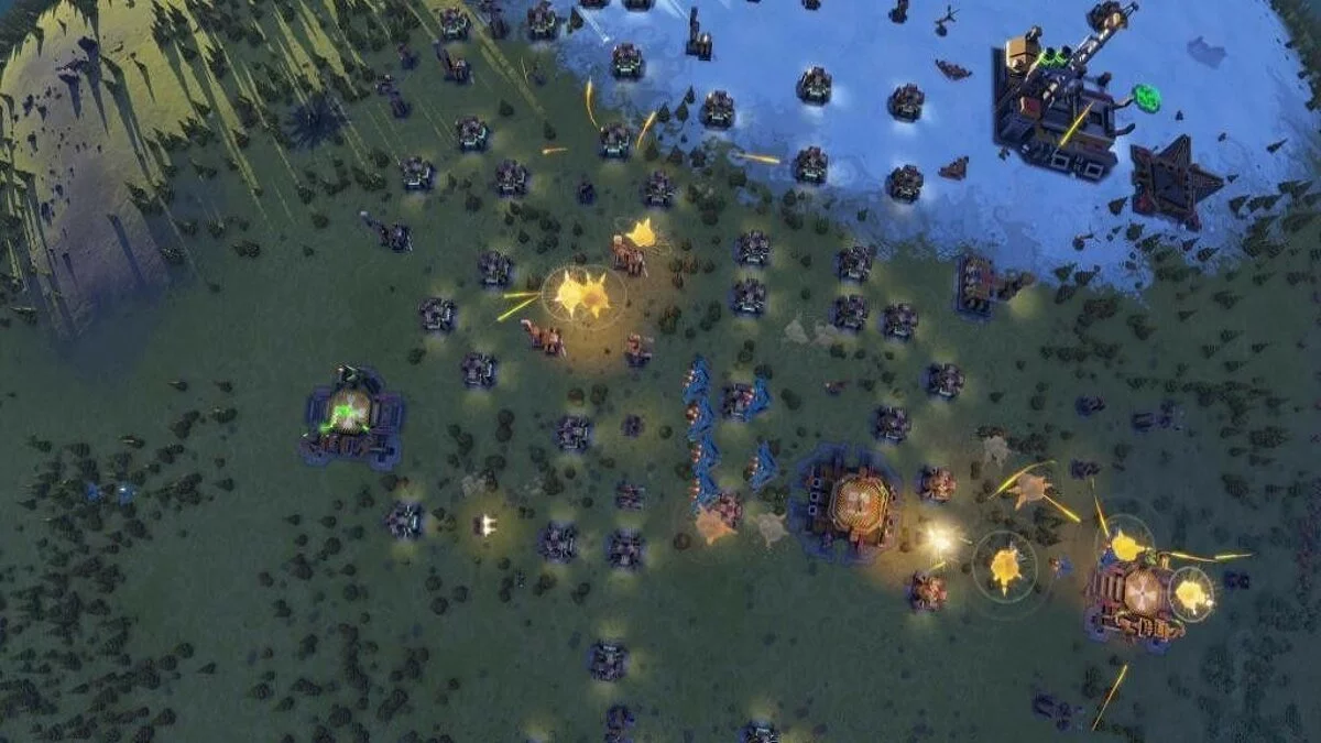 Скриншоты из Planetary Annihilation / Картинка 38