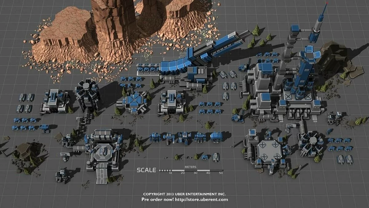 Скриншоты из Planetary Annihilation / Картинка 48