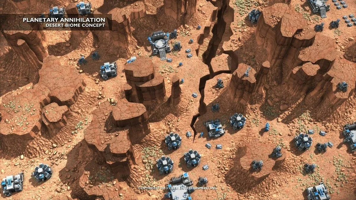 Скриншоты из Planetary Annihilation / Картинка 49
