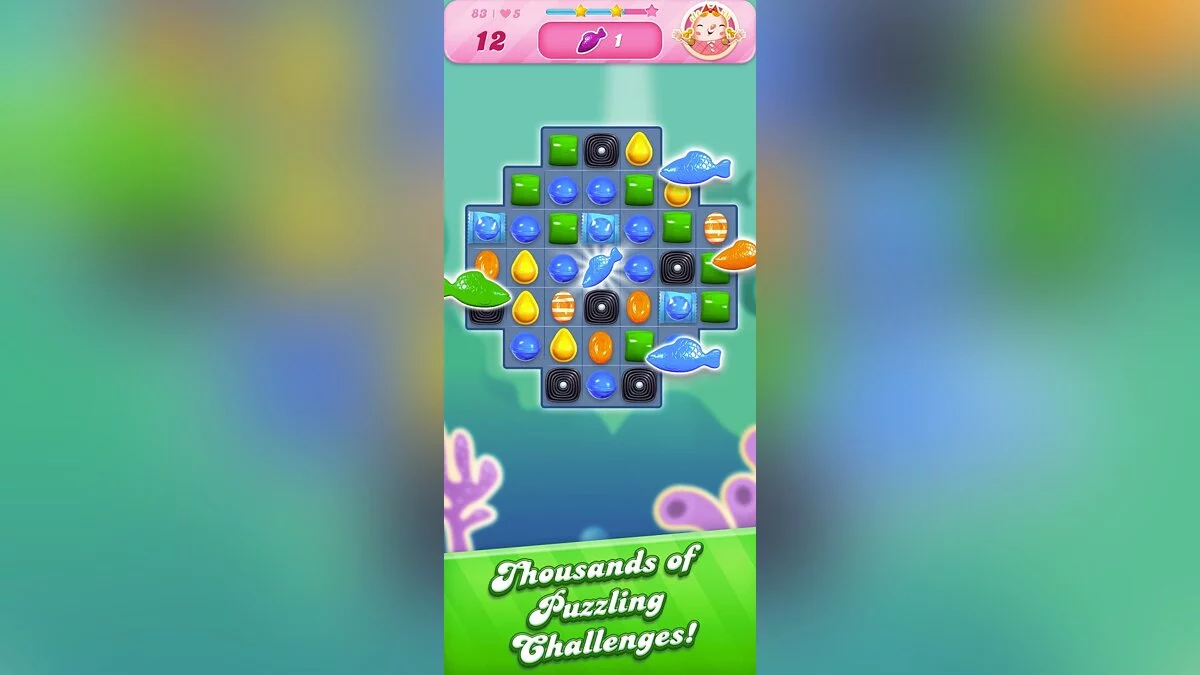 Скриншоты из Candy Crush Saga / Картинка 98
