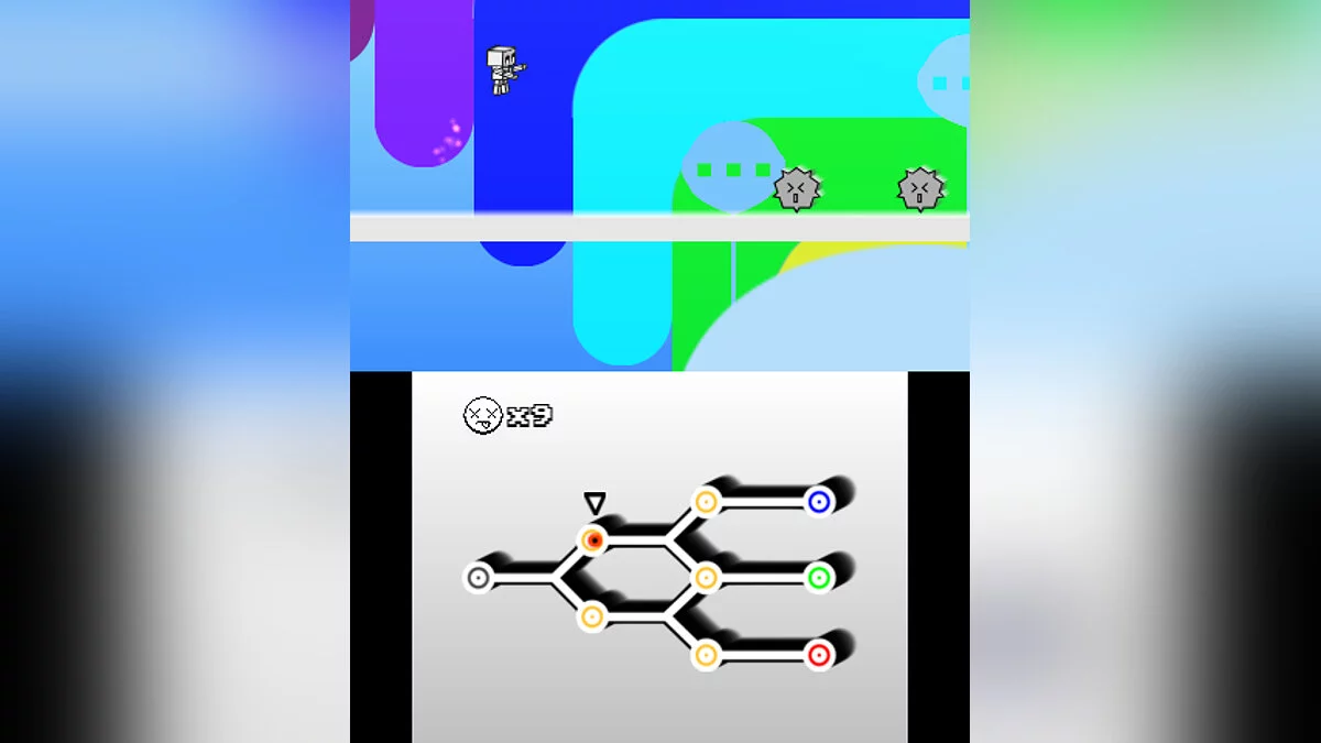 Скриншоты из Cubit: The Hardcore Platformer Robot / Картинка 2