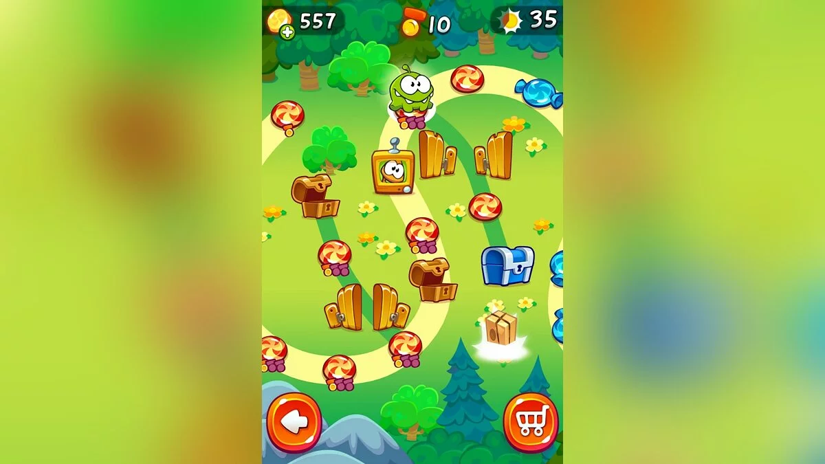 Скриншоты из Cut the Rope 2 / Картинка 21
