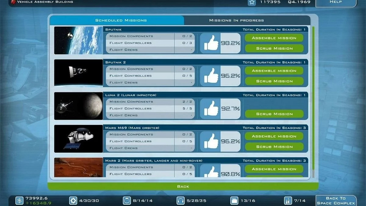 Скриншоты из Buzz Aldrin's Space Program Manager / Картинка 15