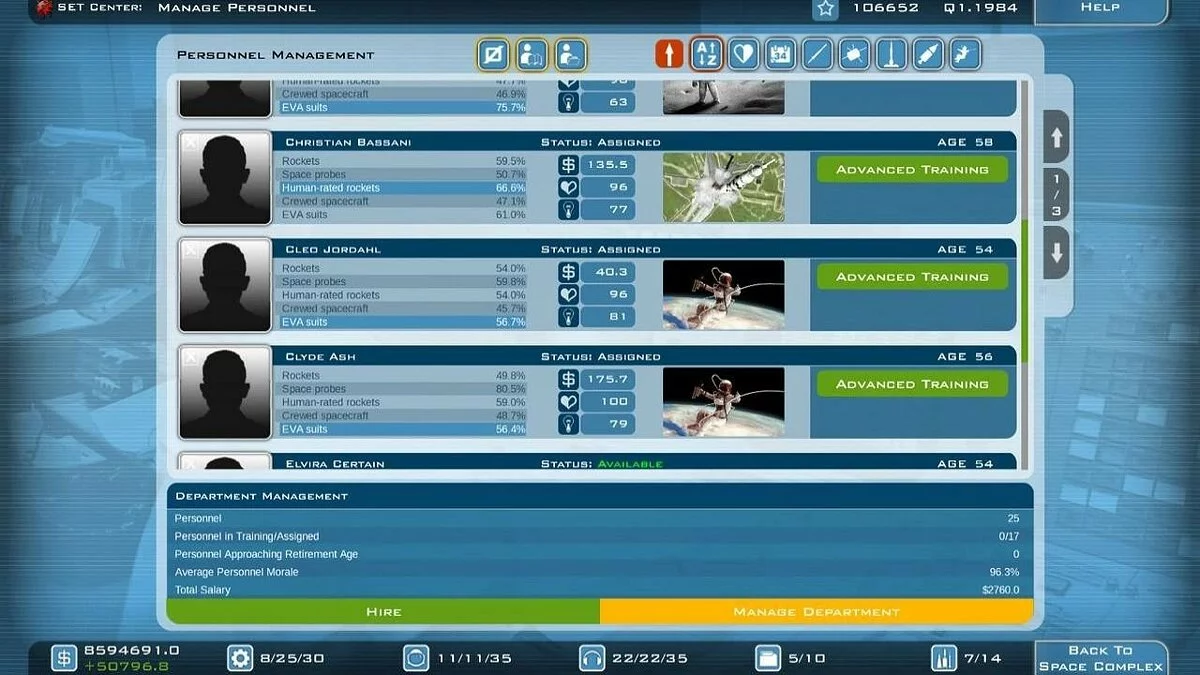 Скриншоты из Buzz Aldrin's Space Program Manager / Картинка 18