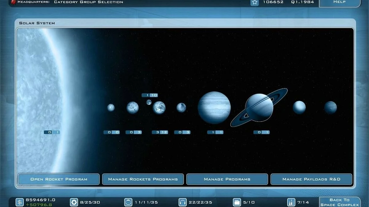 Скриншоты из Buzz Aldrin's Space Program Manager / Картинка 26