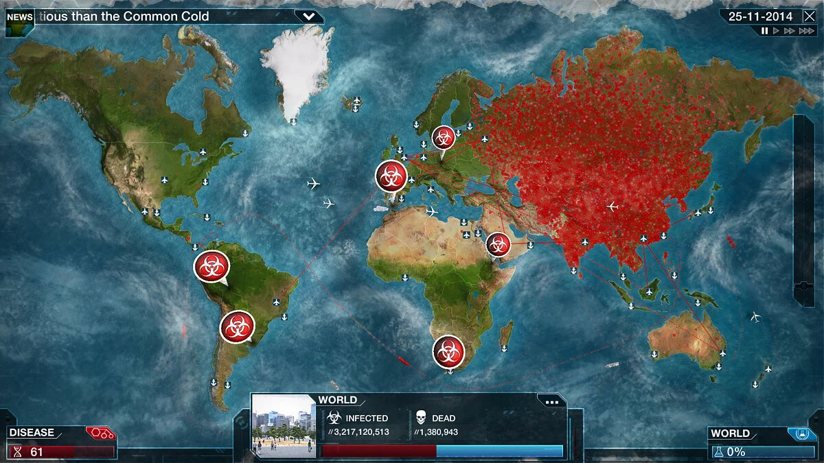 Скриншоты из Plague Inc: Evolved / Картинка 4