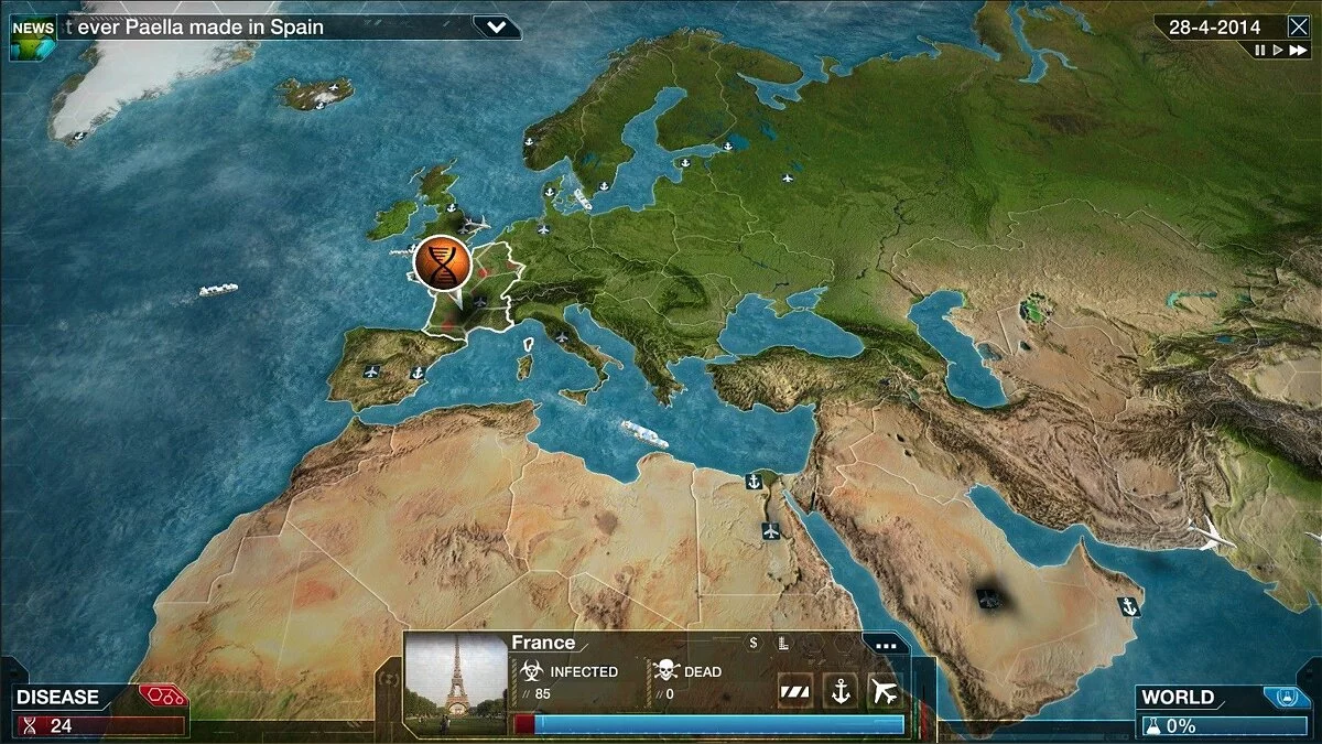 Скриншоты из Plague Inc: Evolved / Картинка 1