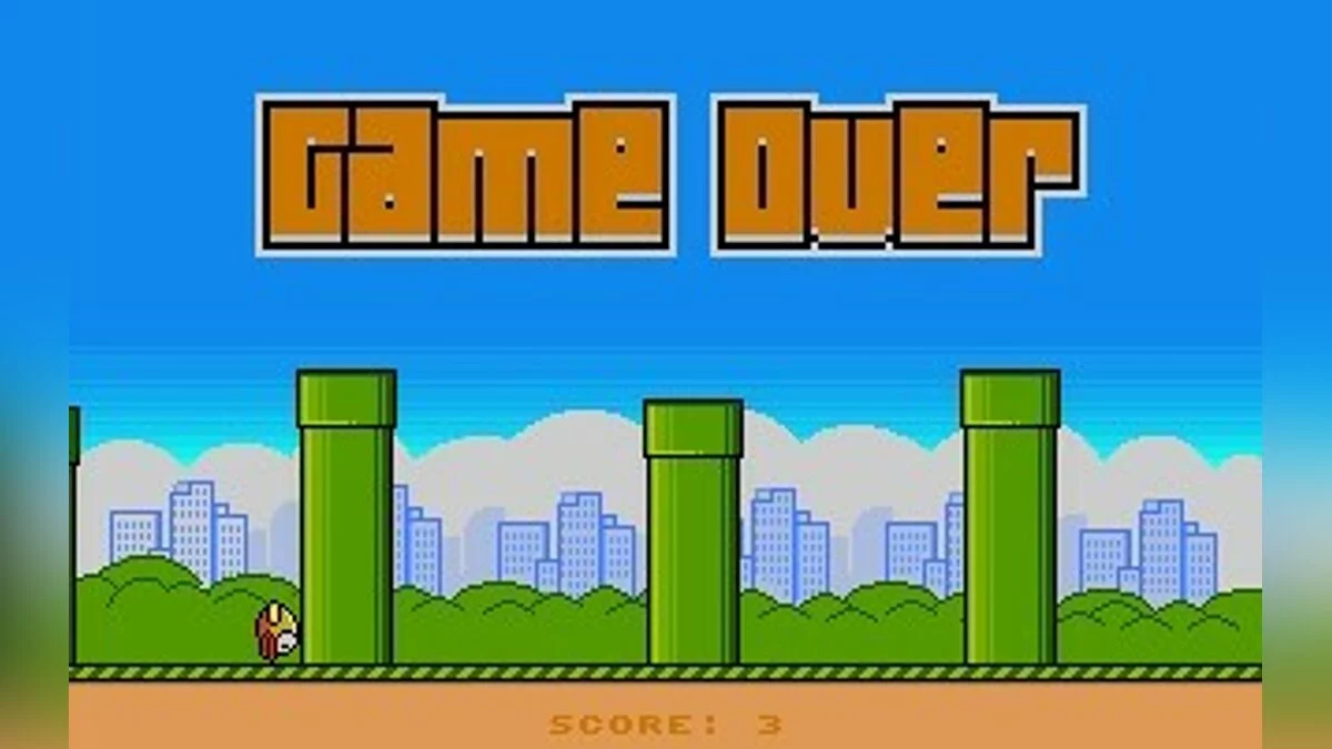 Скриншоты из Flappy Bird / Картинка 11