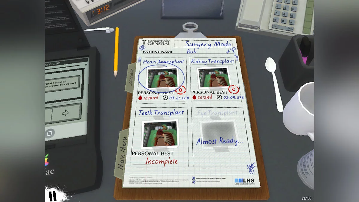 Скриншоты из Surgeon Simulator / Картинка 5