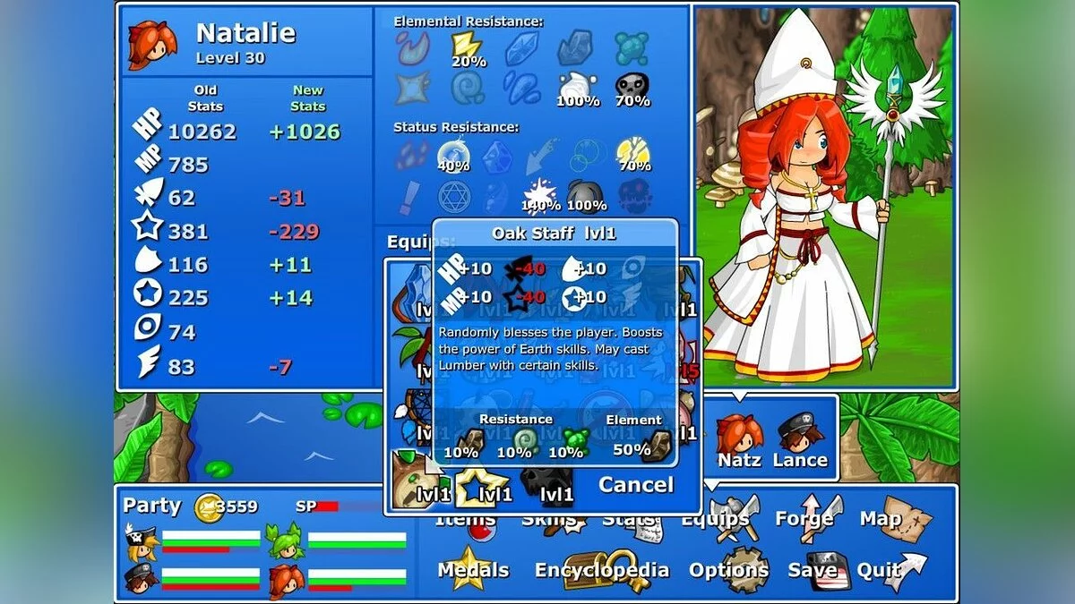 Скриншоты из Epic Battle Fantasy 4 / Картинка 1