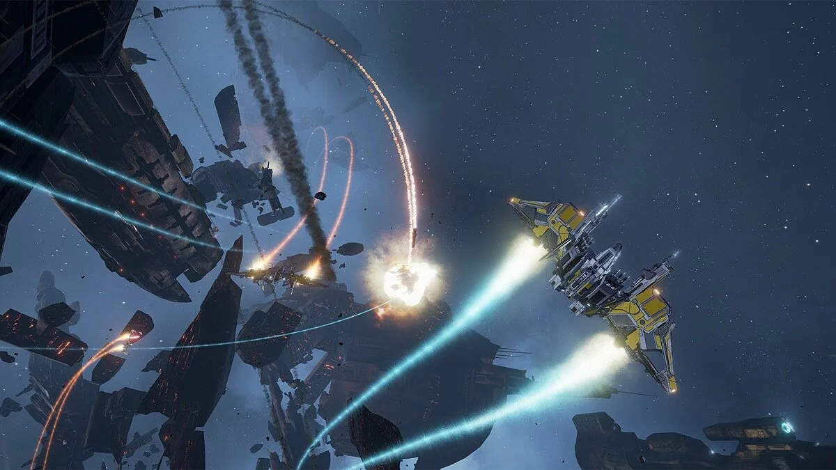 Скриншоты из EVE: Valkyrie - Warzone / Картинка 25