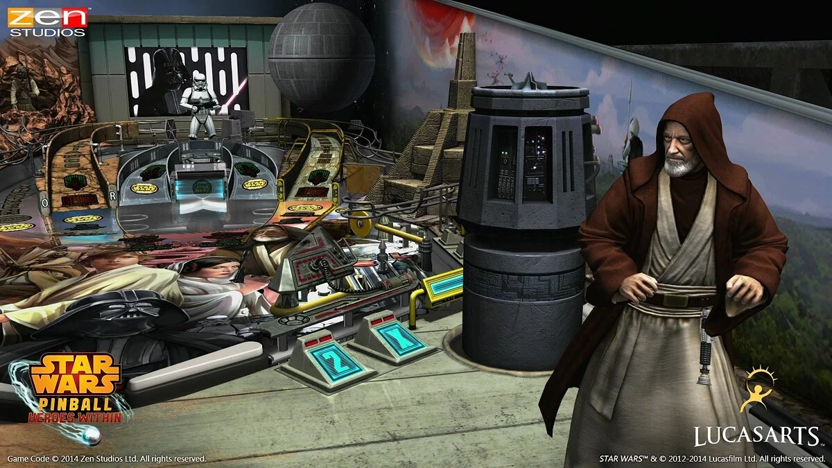 Скриншоты из Star Wars Pinball: Heroes Within / Картинка 6