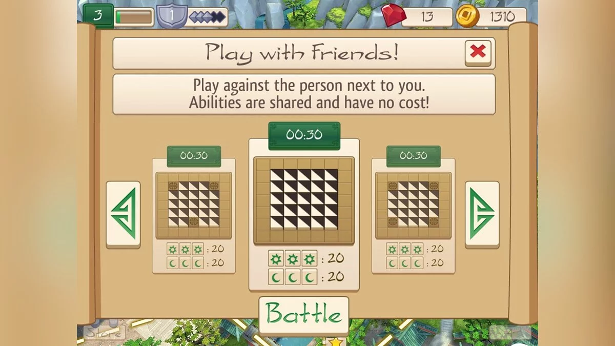 Скриншоты из Tile Temple Tactics / Картинка 6
