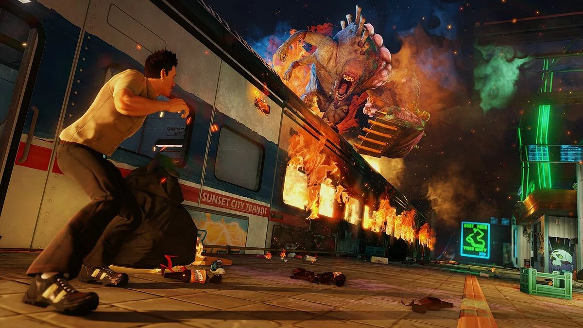 Скриншоты из Sunset Overdrive / Картинка 28