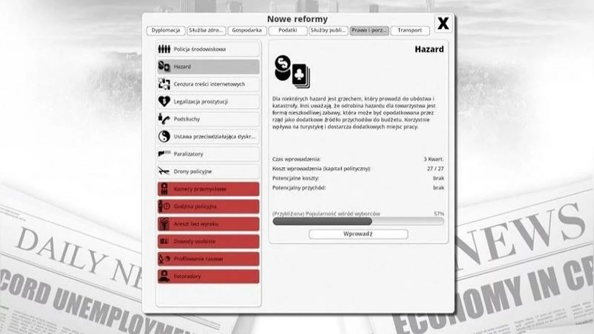 Скриншоты из Democracy 3 / Картинка 5