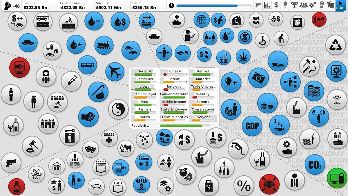 Скриншоты из Democracy 3 / Картинка 35