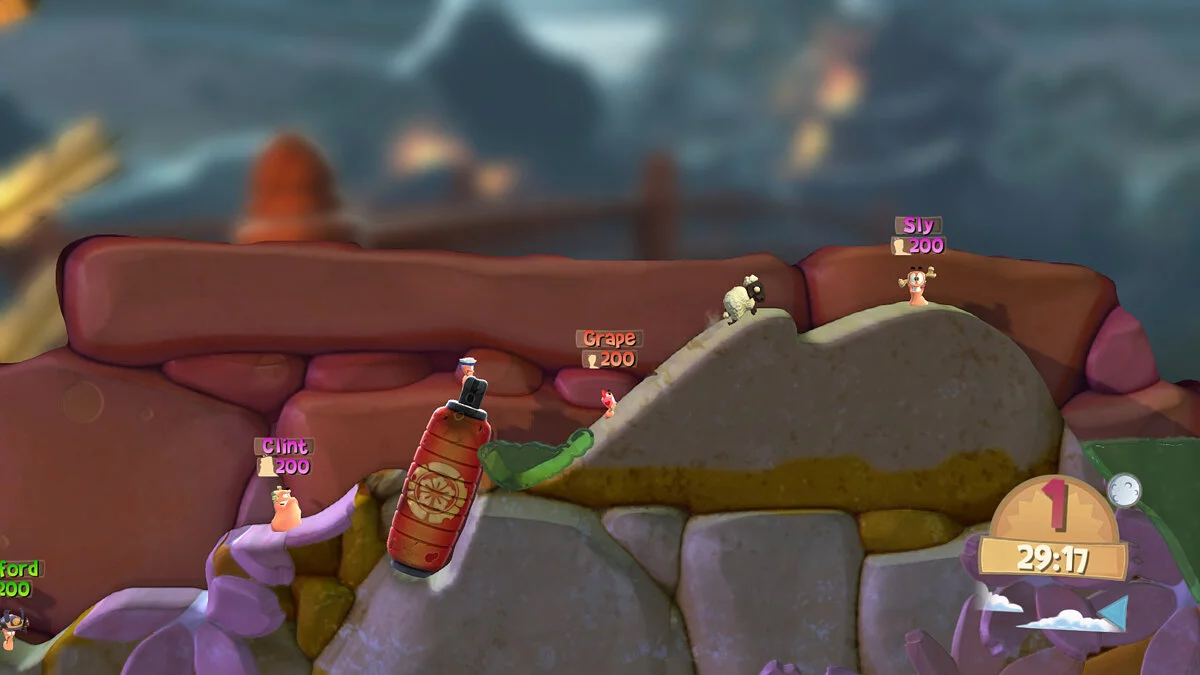 Скриншоты из Worms Battlegrounds / Картинка 6