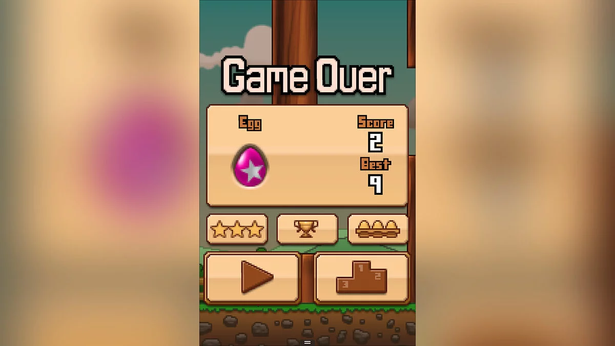 Скриншоты из Tappy Chicken / Картинка 5