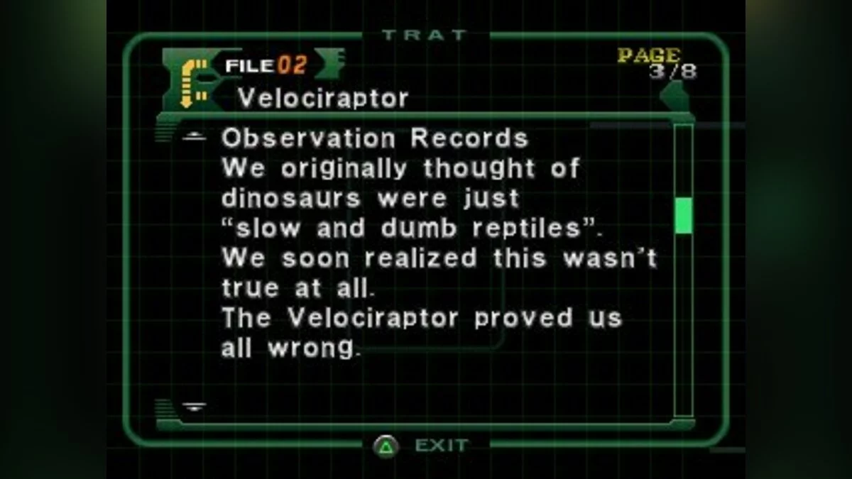 Скриншоты из Dino Crisis 2 / Картинка 88
